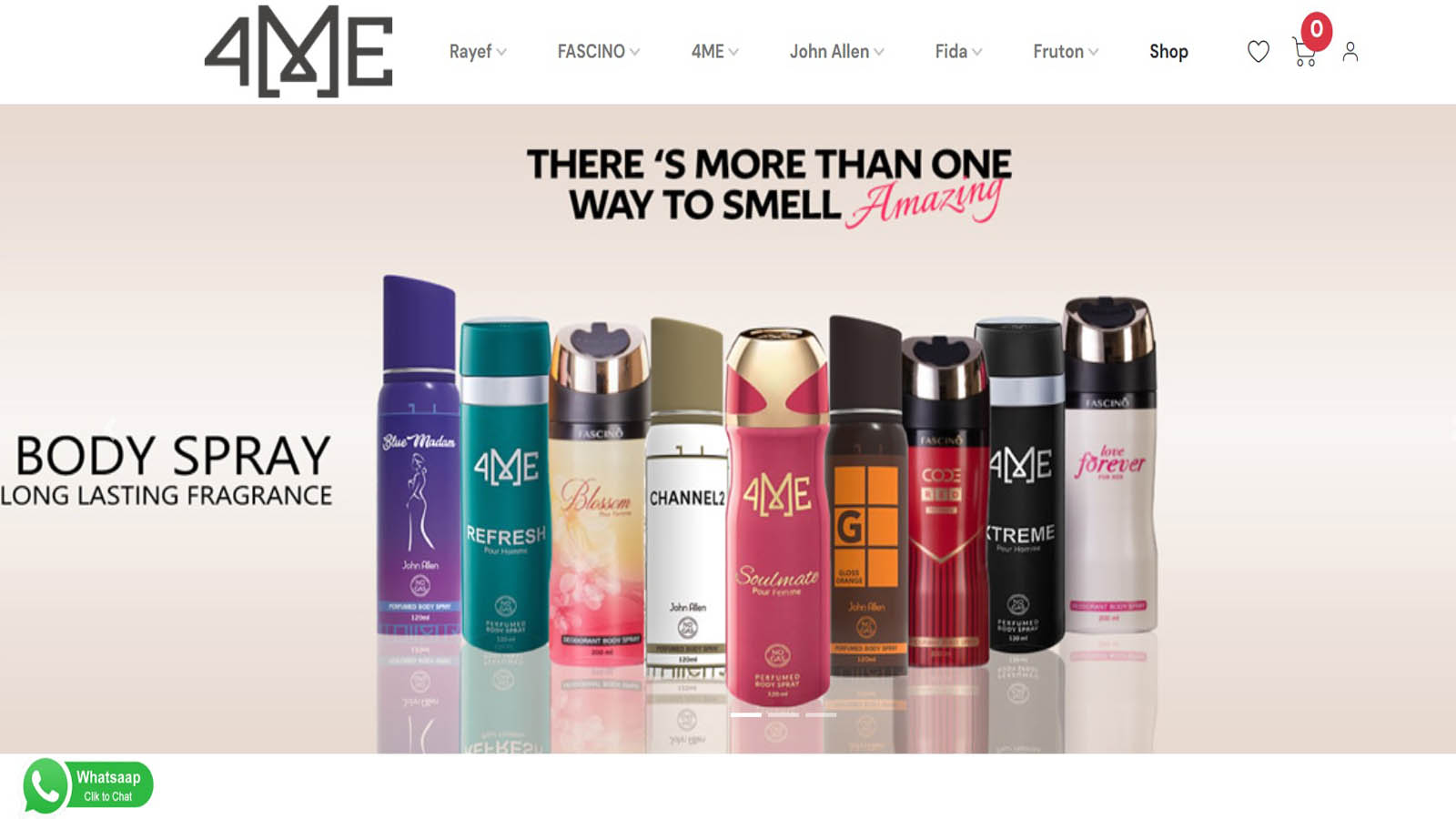 4ME E-Commerce Portal portfolio project